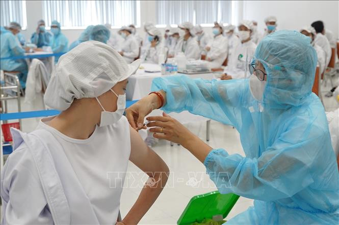 [Đồ họa] Hơn 95 triệu liều vaccine phòng COVID-19 đã được tiêm tại Việt Nam